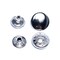 Double Cap Spring Snaps 4-Part Set Reversible Durable Fasteners 12.5mm 15mm
